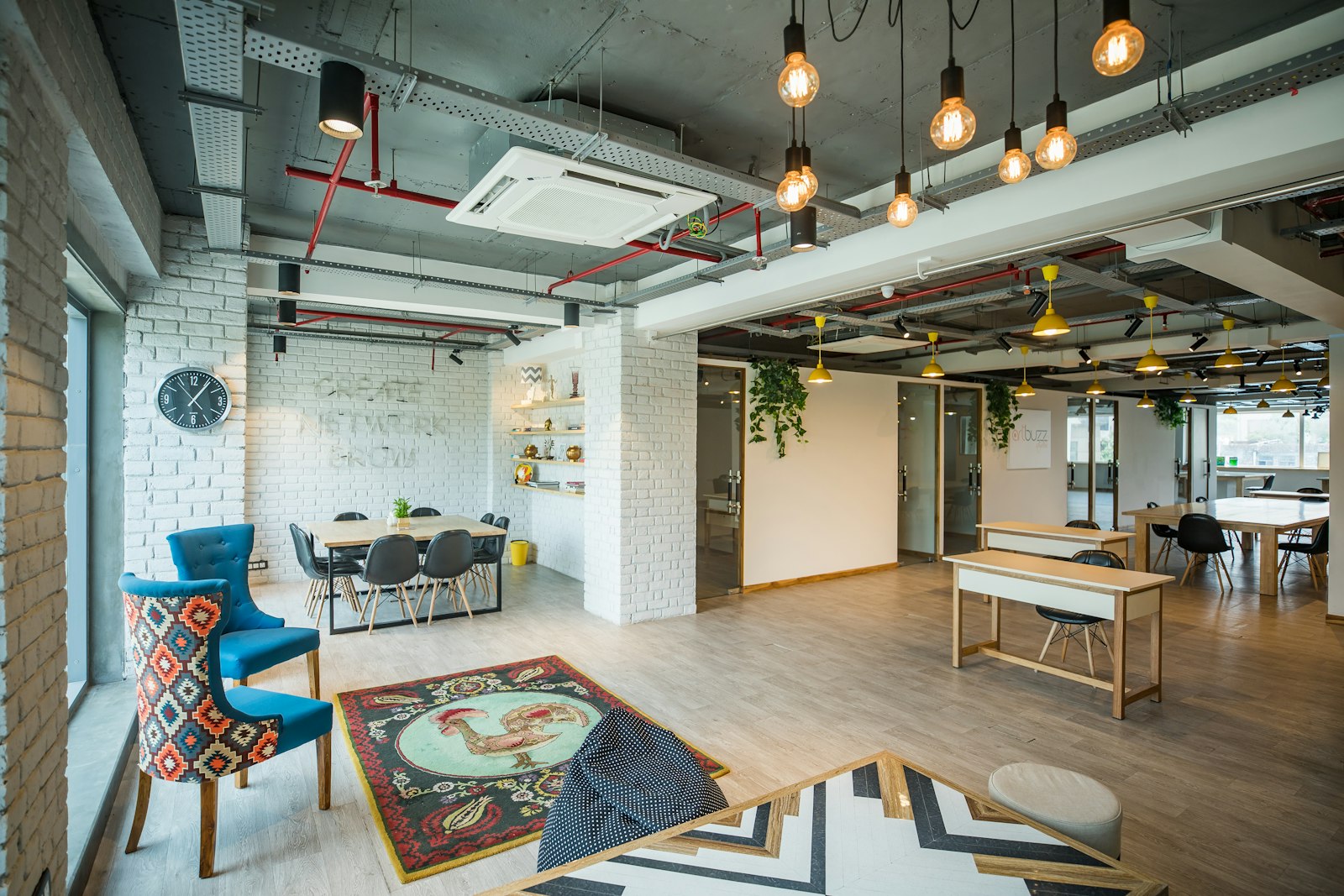 Teknion office furniture in a commercial interior